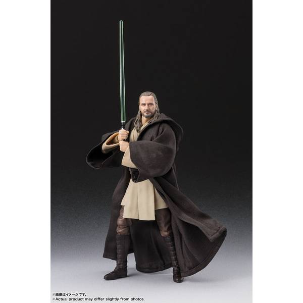 バンダイ S.H.Figuarts クワイ＝ガン・ジン(STAR WARS: The Phantom Menace) 「スター・ウォーズ」より フィギュア 4573102661104【在庫品】