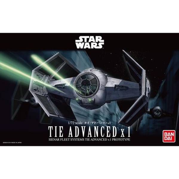 BANDAI - 【新品未開封】バンダイプラモ　スターウォーズ　タイ・アドバンスド×1 Amazon | スター・ウォーズ タイ・アドバンストx1 1/72スケール