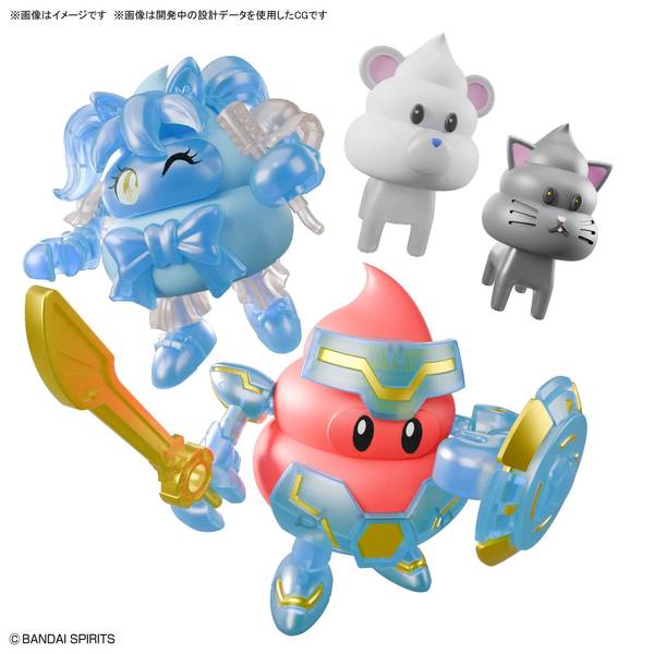 バンダイ プラモデルセット 多彩なキャラクター 11月予約】バンダイ クレイモデルキット ウンコスルデイズ