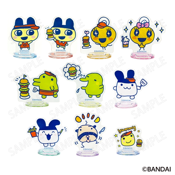 たまごっち ウェルカムバーガー ミニアクリルスタンド 10個入BOX