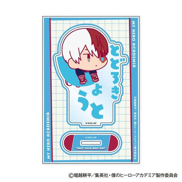 【2月予約】僕のヒーローアカデミア おなまえぴたんコ アクリルスタンド C：轟焦凍 キャラグッズ 4573200752438