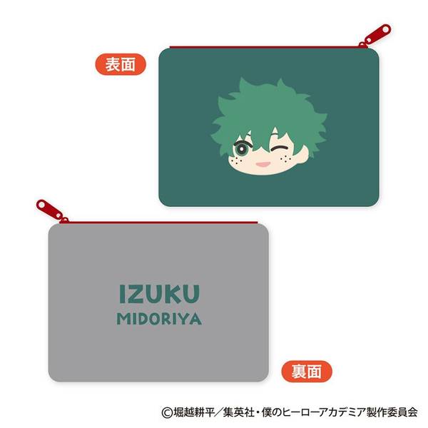 【3月予約】僕のヒーローアカデミア もふもふ フラットケース Vol.3 A：緑谷出久 キャラグッズ 4573200752452