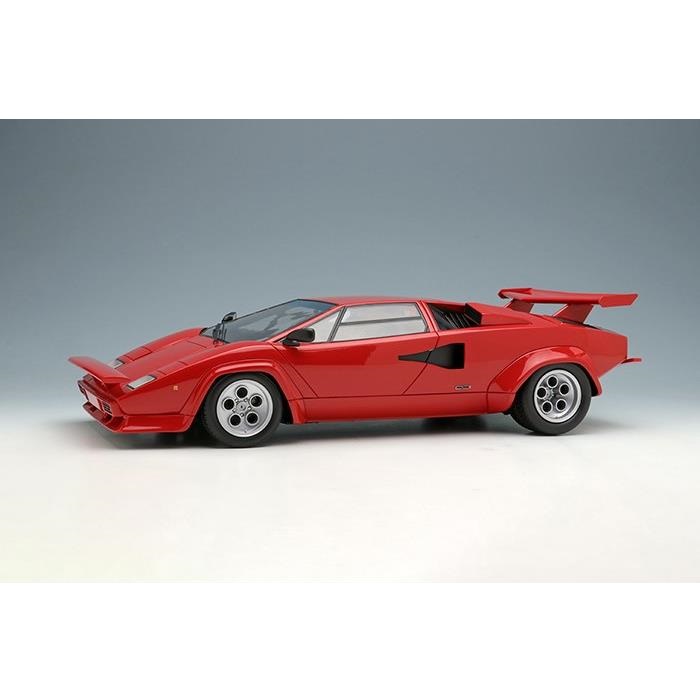 【7月予約】イデア 1/18 ランボルギーニ カウンタック LP400S U.S.Modification 1981 レッド ブラックインテリア 完成品ミニカー IM047A