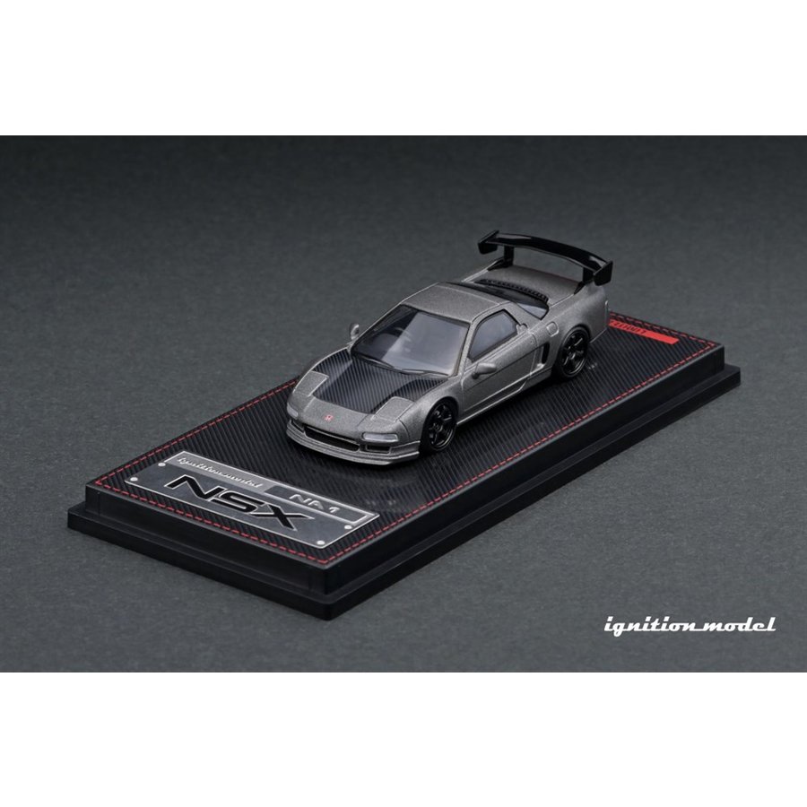 イグニッションモデル 1/64 ホンダ NSX NA1 チタニウムグレー 完成品ミニカー IG1946