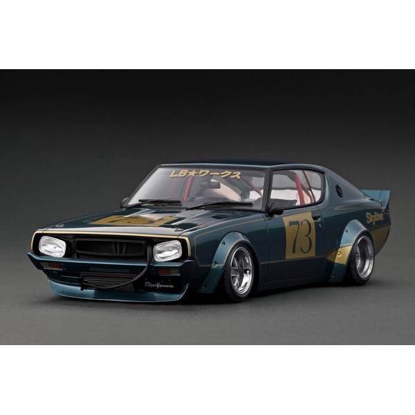 イグニッションモデル 1/18 LB-WORKS ケンメリ 2Dr アドバン