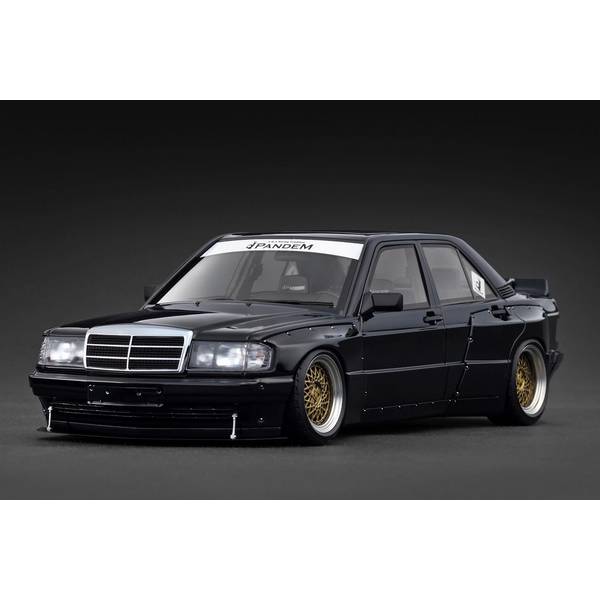 イグニッションモデル 1/18 メルセデス・ベンツ PANDEM 190 ブラック 完成品ミニカー IG3769