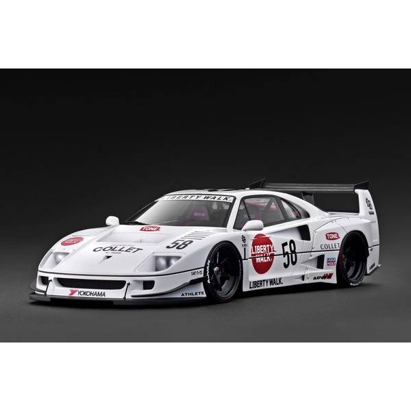 5月予約】イグニッションモデル 1/18 フェラーリ LB-WORKS 40 ホワイト