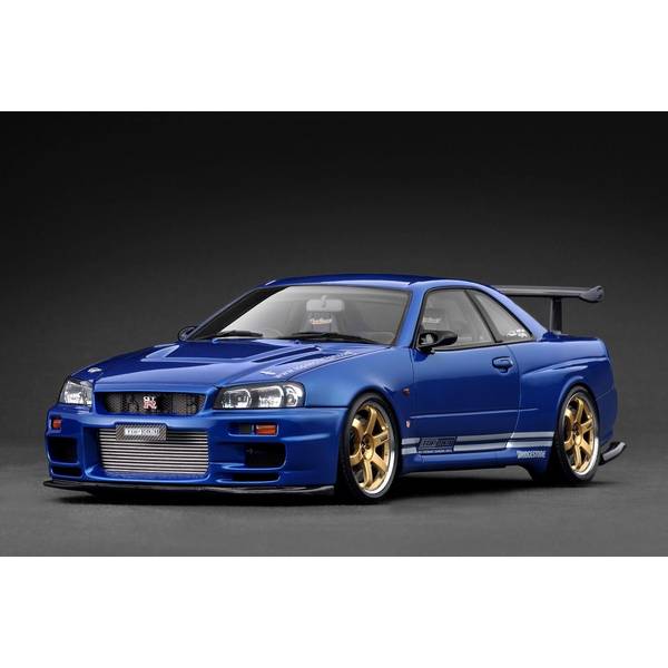 休日限定 11月予約】イグニッションモデル 34GT SECRET TOP ニッサン 1/18 ミニカー
