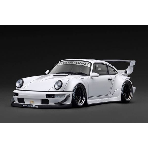 7月予約】イグニッションモデル 1/18 ポルシェ RWB 964 ホワイト 完成