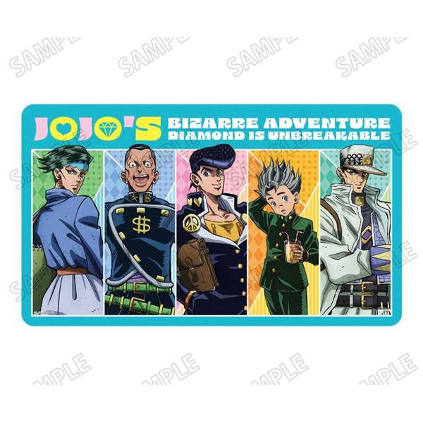 ジョジョ 第四部 ダイヤモンドは砕けない キャラクターピンズセット(額装版) ジョジョ 第四部 ダイヤモンドは砕けない キャラクターピンズ