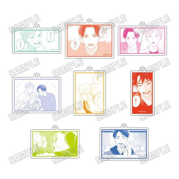 【2月予約】「ろじ先生作品」 名場面アクリルキーホルダーコレクション 8個入BOX キャラグッズ 4573613738319
