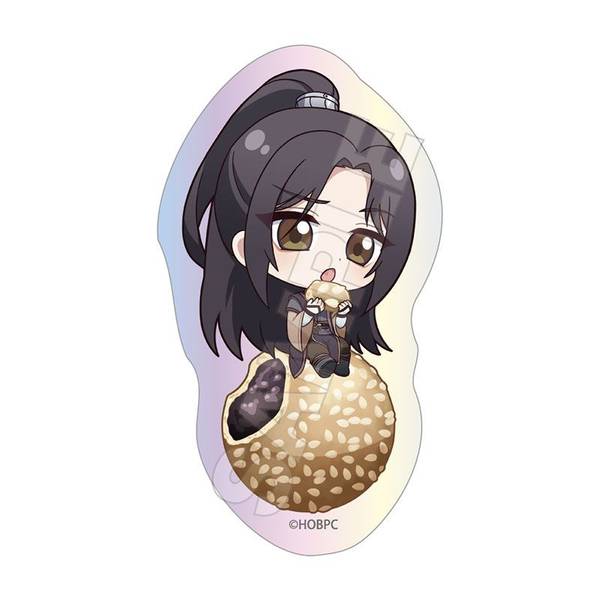【9月予約】アニメ「天官賜福 貮」 もぐもぐチャイナ オーロラステッカー 慕情 キャラグッズ 4573618343396