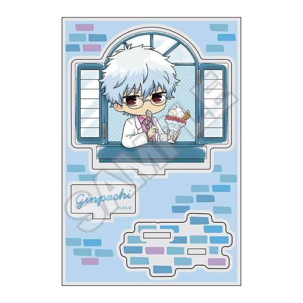 【10月予約】3年Z組銀八先生 ぷち窓 アクリルスタンドJr. 坂田銀八 キャラグッズ 4573618344089