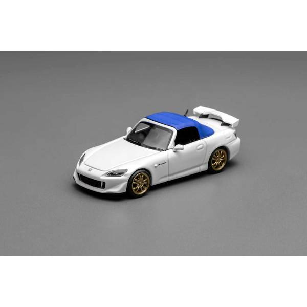 1月予約】MOTORHELIX 1/64 ホンダ S2000 TYPE S プラチナ