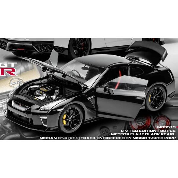 1月予約】MOTORHELIX 1/18 ニッサン GT-R R35 Track Edition