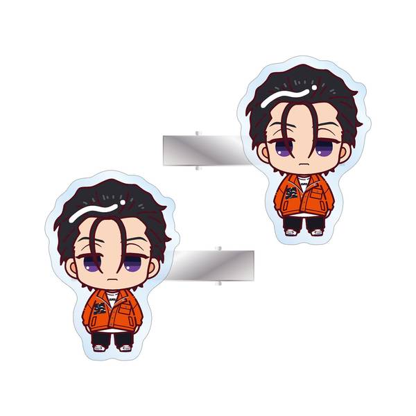 【9月予約】カリスマ伊藤 ふみや ちょこんと！ アクリルヘアクリップ2個セット キャラグッズ 4573643007638