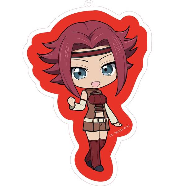 C.C. コードギアス アクリルキーホルダー 浴衣 グラフアート