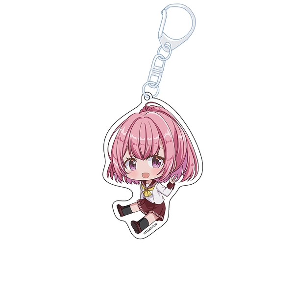 わたしが恋人になれるわけないじゃん、ムリムリ!(※ムリじゃなかった!?) ぺたん娘アクリルキーホルダー 甘織 遥奈