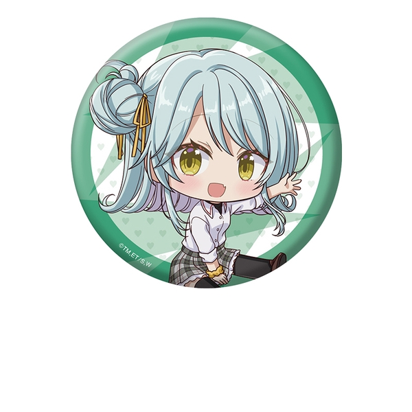 わたしが恋人になれるわけないじゃん、ムリムリ!(※ムリじゃなかった!?) ぺたん娘缶バッジ 小柳 香穂