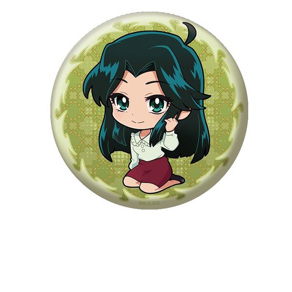 【4月予約】新アニメ『地獄先生ぬ～べ～』 ぺたん娘缶バッジ 高橋 律子 キャラグッズ 4573661614894