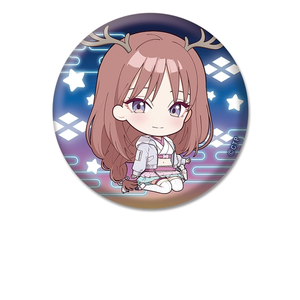 超かぐや姫！ ぺたん娘缶バッジ 綾紬芦花 | 4573661616492 | ポスト
