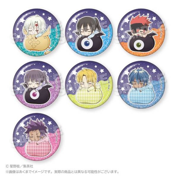 D.Gray-man グッズセット まとめ売り D.Gray-man トレーディングふわみん缶バッジ 7個入BOX | 4573676443977