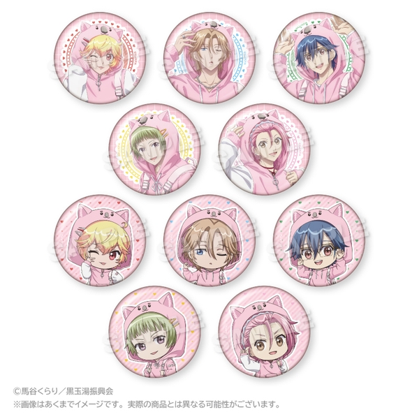 劇場版「美男高校地球防衛部ETERNAL LOVE！」 トレーディング缶バッジ ウォンバットパーカーver. 10個入BOX