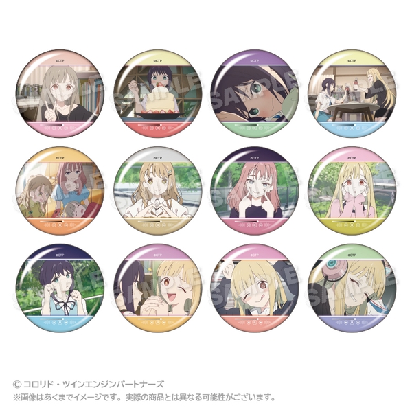 超かぐや姫！ トレーディングメモリーズ缶バッジ 現実ver. 12個入BOX