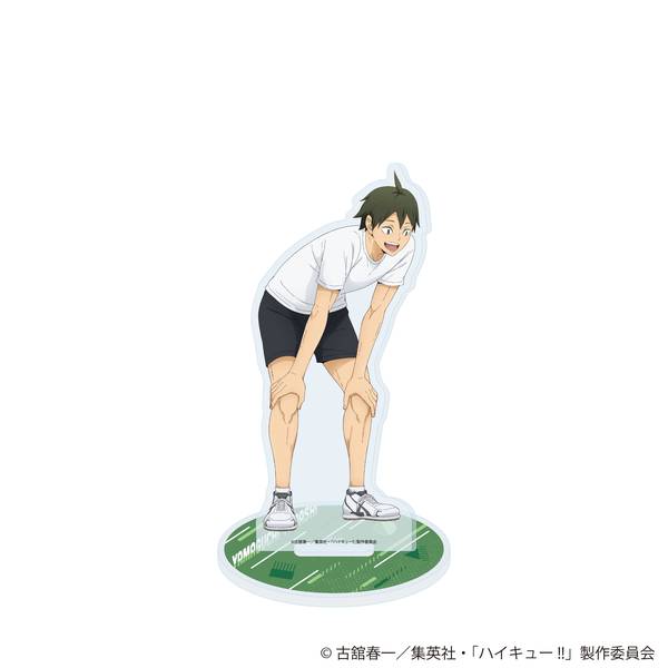山口　アクリルスタンド8点＋おまけ2点 ハイキュー!! 描き下ろしアクリルスタンド 振り返りタイムVer