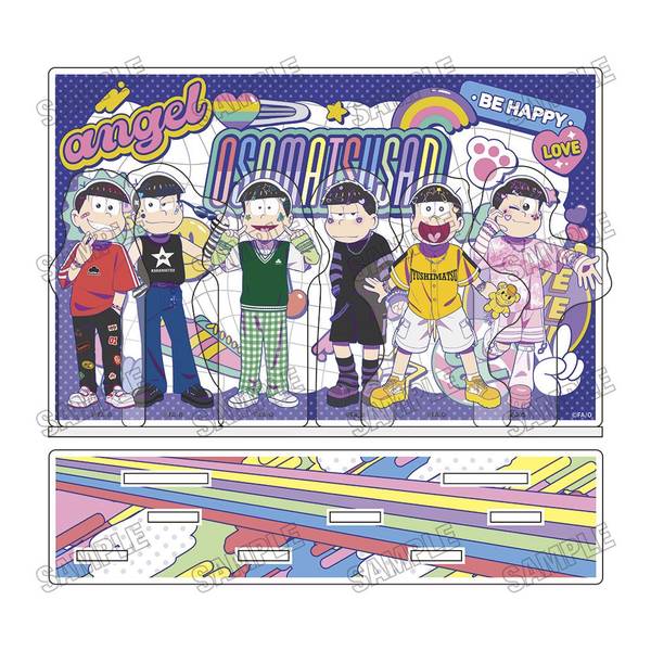 【4月予約】TVアニメ「おそ松さん」 描き下ろしアクリルジオラマ[デコラver.] キャラグッズ 4573699535963