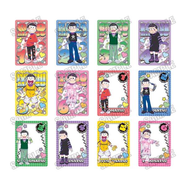 【4月予約】TVアニメ「おそ松さん」 描き下ろしクリアカードコレクション[デコラver.] 12個入BOX キャラグッズ 4573699536014