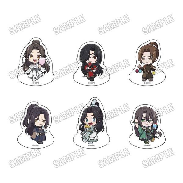 【4月予約】アニメ「天官賜福 貮」 ミニキャラゆらゆらアクリルブロックコレクション 6個入BOX キャラグッズ 4573699541889