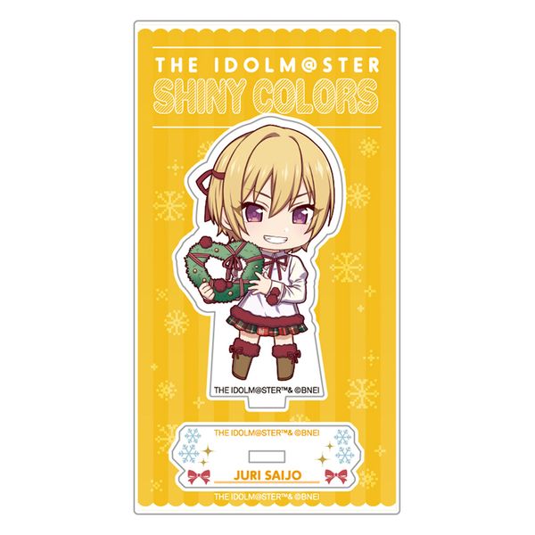 【4月予約】アイドルマスター シャイニーカラーズ ミニキャラアクリルスタンド_西城樹里 スノーマジックver. キャラグッズ 4573699584497