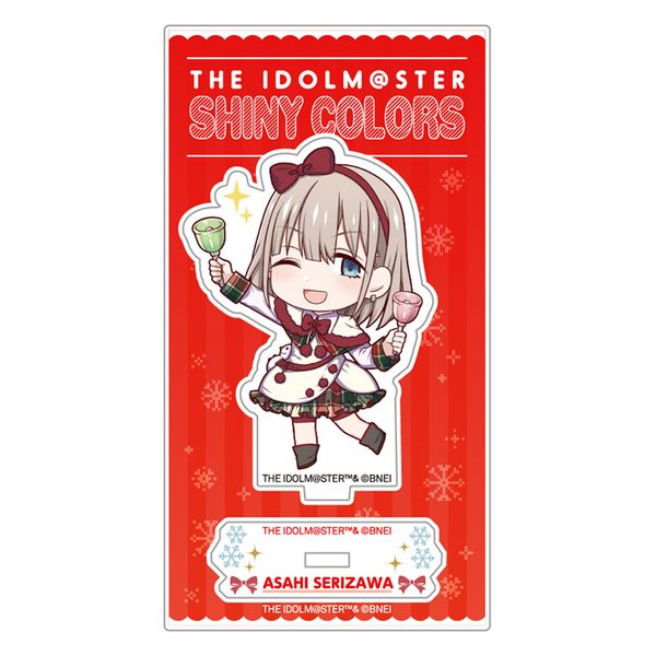 【4月予約】アイドルマスター シャイニーカラーズ ミニキャラアクリルスタンド_芹沢あさひ スノーマジックver. キャラグッズ 4573699584527