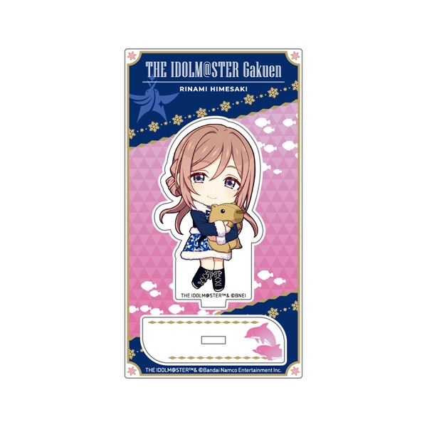【6月予約】学園アイドルマスター ミニキャラアクリルスタンド_姫崎莉波 初星パラダイスver. キャラグッズ 4573699586170