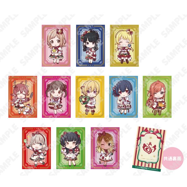 【4月予約】アイドルマスター シャイニーカラーズ 箔押しトレーディングカード(ミニキャラ) スノーマジックver. 11個入BOX キャラグッズ 4573699586941