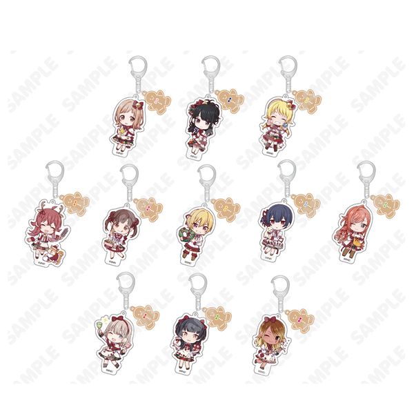 【4月予約】アイドルマスター シャイニーカラーズ 二連キーホルダー スノーマジックver. 11個入BOX キャラグッズ 4573699586958