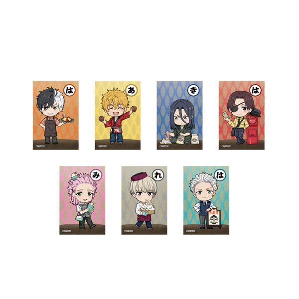 【4月予約】TVアニメ『WIND BREAKER』 トレーディングミニキャラかるた風色紙_ゆうえんちver.(ミニキャラ) 7個入BOX キャラグッズ 4573699587191