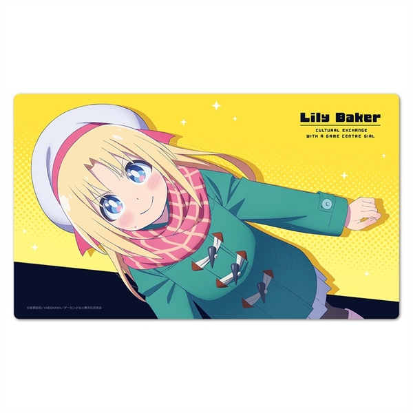 ゲーセン少女と異文化交流 キャラクターラバーマット リリー・ベイカー