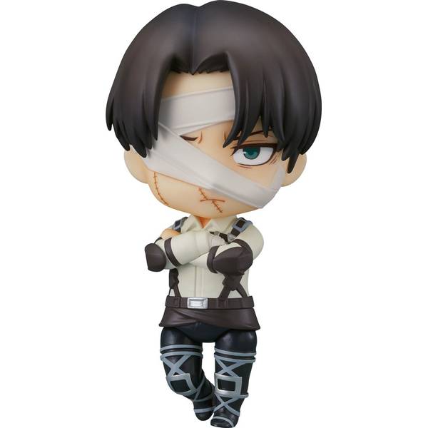 ねんどろいど リヴァイ・アッカーマン ファイナルシーズン　進撃の巨人 TVアニメ『進撃の巨人』より、包帯を巻いた姿のリヴァイの