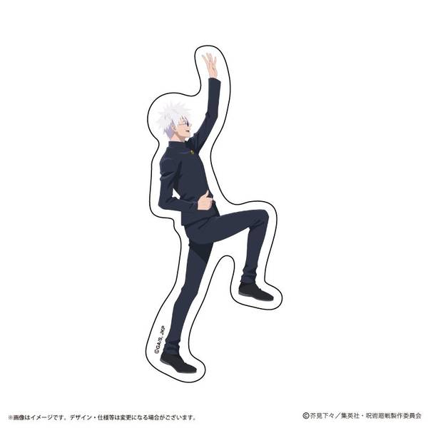 【4月予約】呪術廻戦 アニメ『呪術廻戦』5周年 ビジュアル第2弾 ステッカー 五条 悟 キャラグッズ 4580869780214