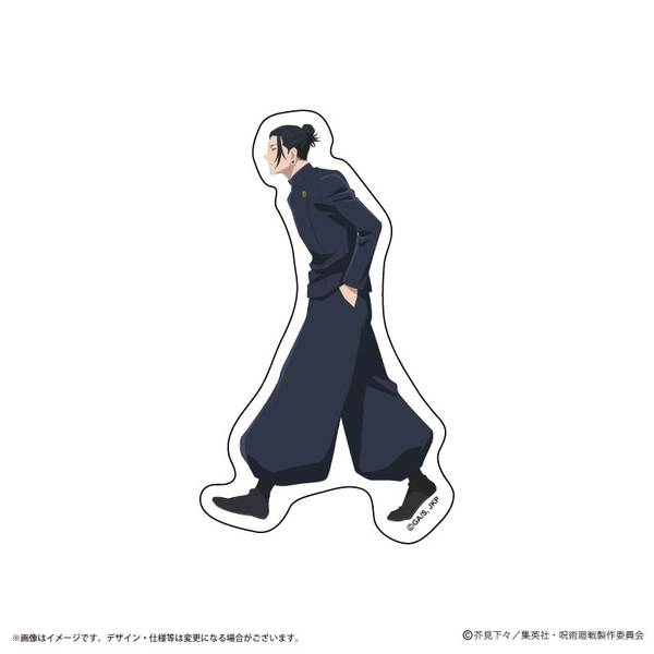 【4月予約】呪術廻戦 アニメ『呪術廻戦』5周年 ビジュアル第2弾 ステッカー 夏油 傑 キャラグッズ 4580869780221