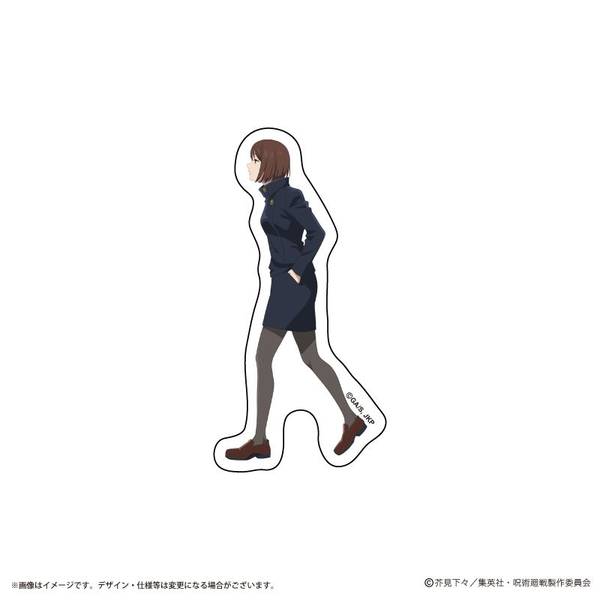 【4月予約】呪術廻戦 アニメ『呪術廻戦』5周年 ビジュアル第2弾 ステッカー 家入硝子 キャラグッズ 4580869780238