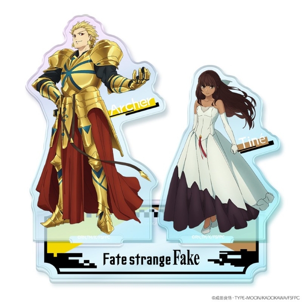 Fate/strange Fake オーロラアクリルニコスタンド ティーネ＆アーチャー