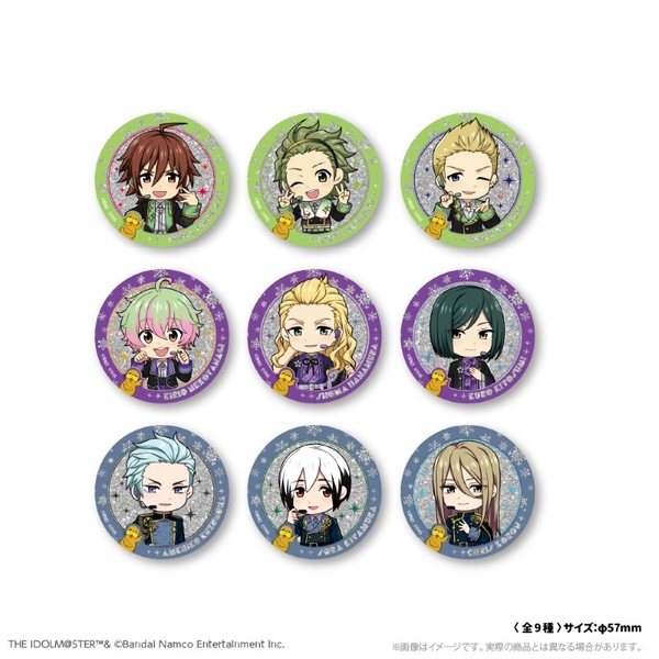 アイドルマスター SideM GIRAGIRA★缶バッジ[A] WPFver. 9個入BOX