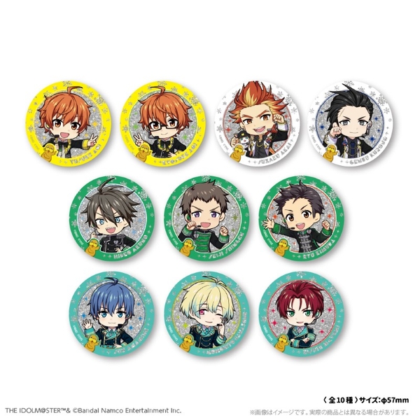 アイドルマスター SideM GIRAGIRA★缶バッジ[B] WPFver. 10個入BOX