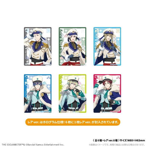 アイドルマスター SideM トレーディングクリアカード[描き下ろし] WPFver. 6個入BOX