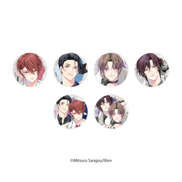 マスク男子は恋したくないのに ランダム描き下ろし缶バッジ 6個入BOX