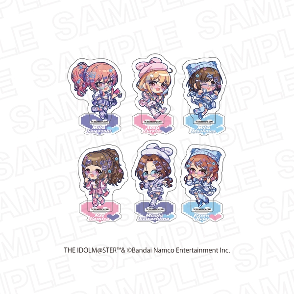 アイドルマスター シンデレラガールズ×アイドルマスター ミリオンライブ！ トレーディングミニキャラアクリルスタンド デレマス