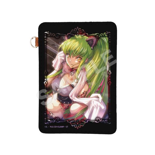 【5月予約】コードギアス 反逆のルルーシュ ロストストーリーズ レザーパスケース /02 C.C. キャラグッズ 4582689104881